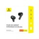 Baseus Bowie E20 Headset Wireless In-ear Calls/Music Bluetooth Black