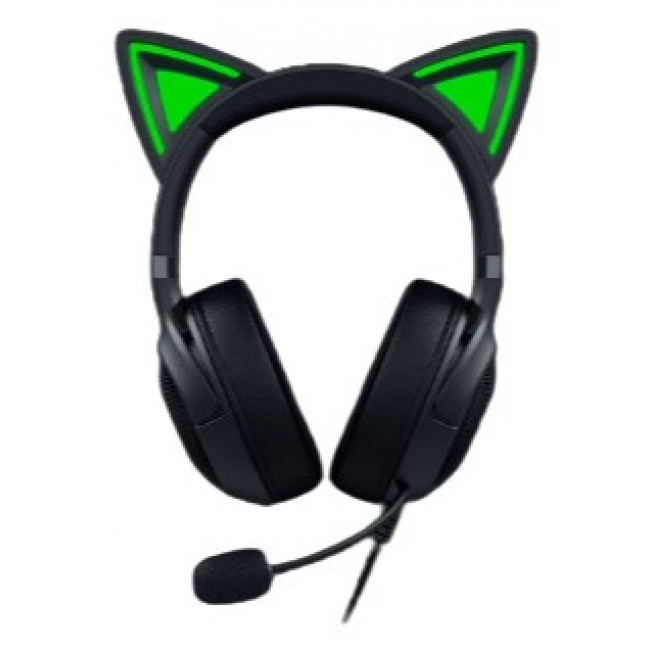 Razer Kraken Kitty V2 Headset Wired Head-band Gaming USB Type-A Black Razer Kraken Kitty V2 Headset Wired Head-band Gaming USB Type-A Black