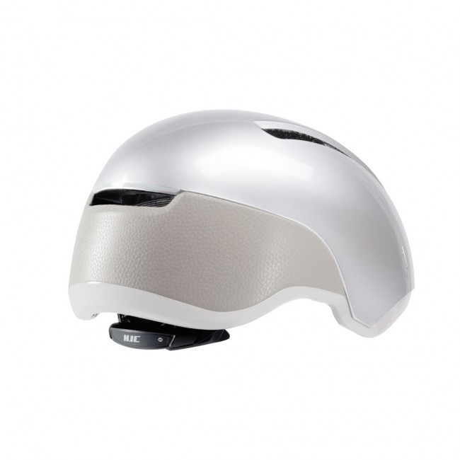 HJC CALIDO PLUS Silver Cycling Helmet, PEARL GREYISH SILVER, Size S