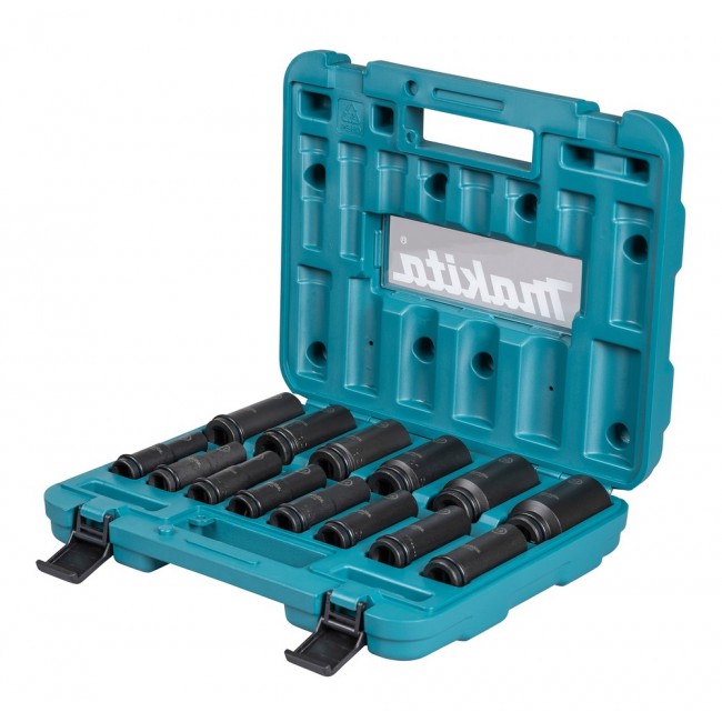 Makita E-16586 impact socket Impact socket set Black, Green
