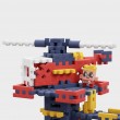 Marioinex Mini Waffle Building Blocks City: Fire Station, 280 pieces
