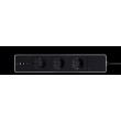 Smart power strip with triple socket