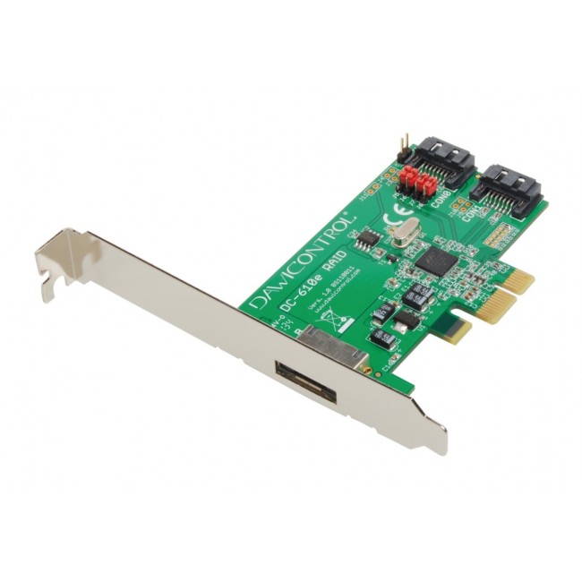 Dawicontrol DC-610e RAID controller PCI Express 2.0 6 Gbit/s