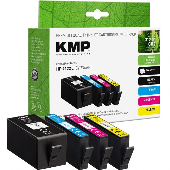 KMP 1765,4005 ink cartridge 4 pc(s) Compatible High (XL) Yield Cyan, Black, Yellow, Magenta