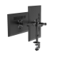 Gembird MA-D2-03 Adjustable desk mounted double monitor arm, 17 -32 , black