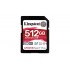 Kingston Technology 512GB Canvas React Plus SDXC UHS-II 280R/150W U3 V60 for Full HD/4K