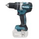 MAKITA IMPACT DRILL DRIVER 18V LI-ION 54/30Nm BRUSHLESS WITHOUT BATTERIES AND CHARGE. DHP484Z MAKITA IMPACT DRILL DRIVER 18V LI-ION 54/30Nm BRUSHLESS WITHOUT BATTERIES AND CHARGE. DHP484Z