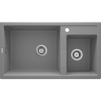 2-bowl granite sink