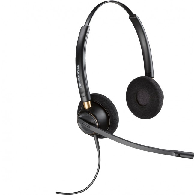 Poly EncorePro 520 Binaural Headset +Quick Disconnect Poly EncorePro 520 Binaural Headset +Quick Disconnect