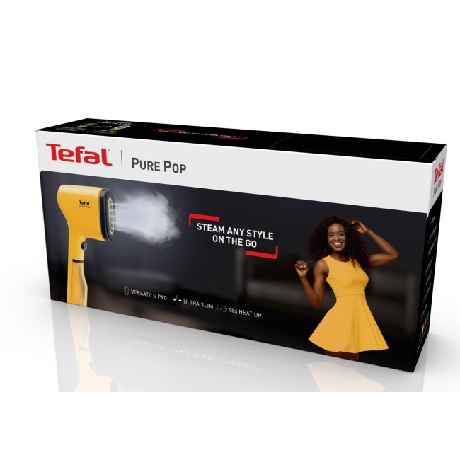 Tefal Pure Pop DT2026 Handheld garment steamer 0.07 L 1300 W Yellow Tefal Pure Pop DT2026 Handheld garment steamer 0.07 L 1300 W Yellow