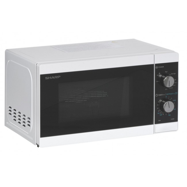 Sharp YC-MG01E-W microwave Countertop Grill microwave 20 L 800 W Black, White Sharp YC-MG01E-W microwave Countertop Grill microwave 20 L 800 W Black, White
