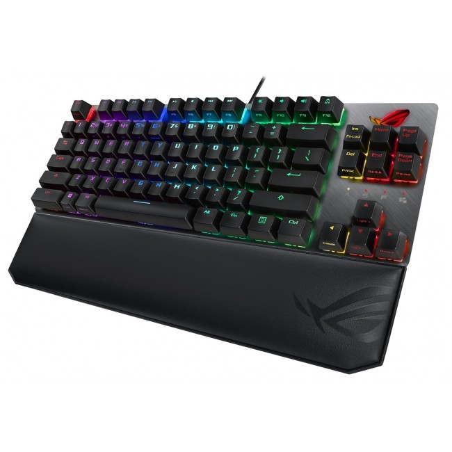 ASUS ROG Strix Scope NX TKL Deluxe keyboard Gaming USB German Black, Grey ASUS ROG Strix Scope NX TKL Deluxe keyboard Gaming USB German Black, Grey