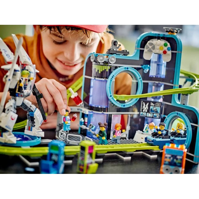 LEGO CITY 60421 Robot World Roller-Coaster Park