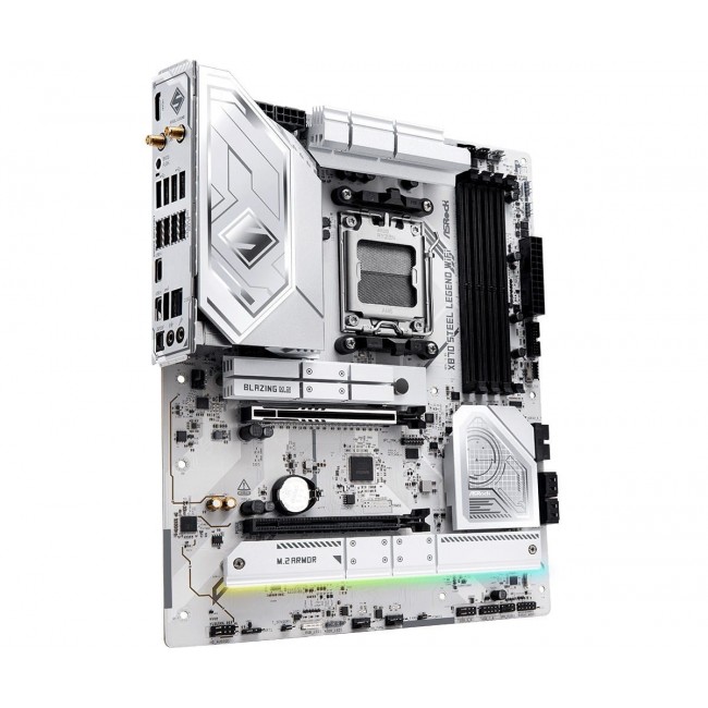 Motherboard - ASRock X870 Steel Legend WiFi Motherboard - ASRock X870 Steel Legend WiFi