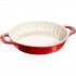 Staub Round Ceramic Cake Platter - 2 ltr, Red