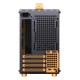 Computer Case JONSPLUS MATX Handle Case Z20 - Black-Orange