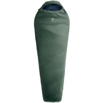 Deuter Orbit EL 0C/32F Adult Mummy sleeping bag Fabric, Polyethersulfone (PES), Ripstop Green