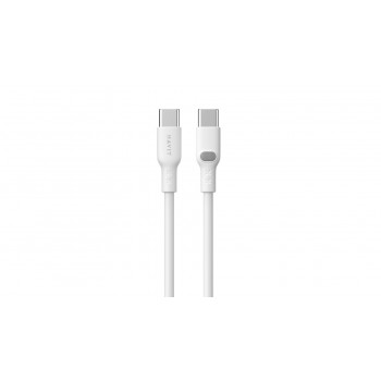 Havit CB6280 - USB Type C to USB Type C cable, 1 m (white)