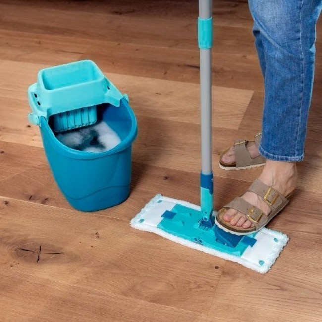 Leifheit 55510 mop Steel Microfibre Green