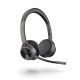 POLY Voyager 4320 USB-C Headset +BT700 dongle +Charging Stand
