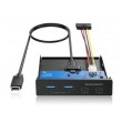 GRAUGEAR G-MP02 computer case part Universal Front panel