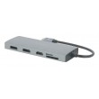 Mobilis 020028 laptop dock/port replicator Wired USB 3.2 Gen 1 (3.1 Gen 1) Type-C Grey