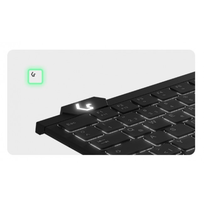 KeySonic KSK-5210ELU (DE) keyboard Home USB QWERTZ German Black
