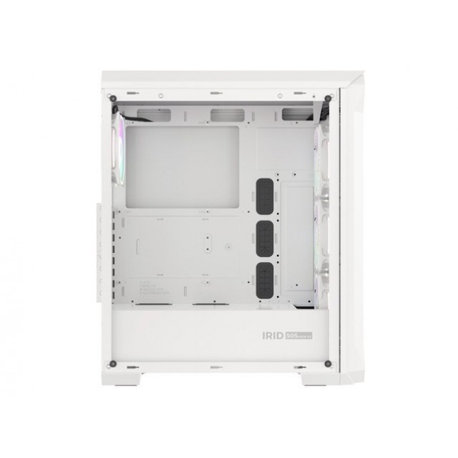 Genesis CASE MIDI TOWER IRID 505 ARGB White NPC-1872 Genesis CASE MIDI TOWER IRID 505 ARGB White NPC-1872
