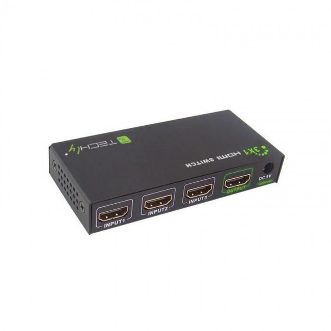 Techly IDATA-HDMI-4K31 video splitter Techly IDATA-HDMI-4K31 video splitter