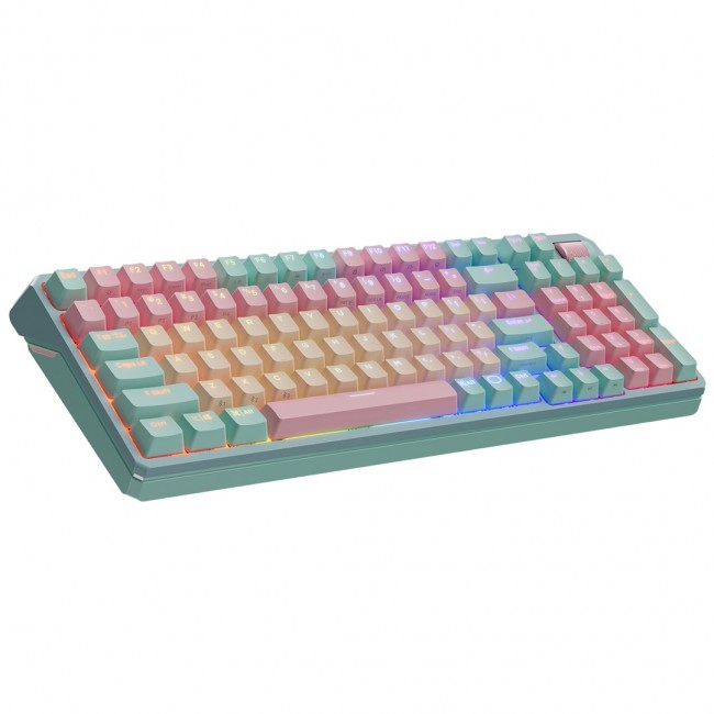 Cooler Master MK770 keyboard Gaming USB + RF Wireless + Bluetooth QWERTY US English Multicolour Cooler Master MK770 keyboard Gaming USB + RF Wireless + Bluetooth QWERTY US English Multicolour