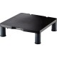 Fellowes Computer Monitor Stand with 3 Height Adjustments - Standard Monitor Riser with Cable Management - Ergonomic Adjustable Monitor Stand for Computers - Max Weight 27KG/Max Size 21