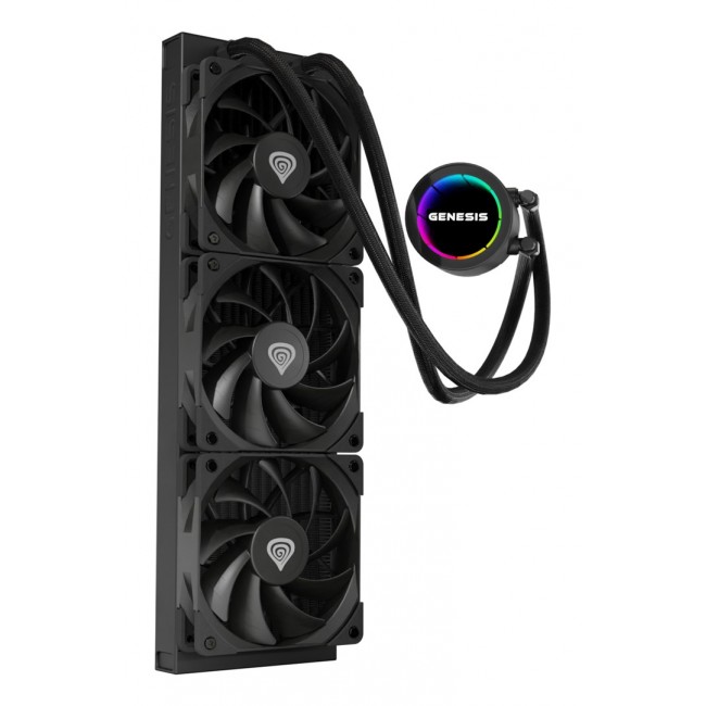 GENESIS NLG-2320 computer cooling system Computer case Liquid cooling kit Black GENESIS NLG-2320 computer cooling system Computer case Liquid cooling kit Black