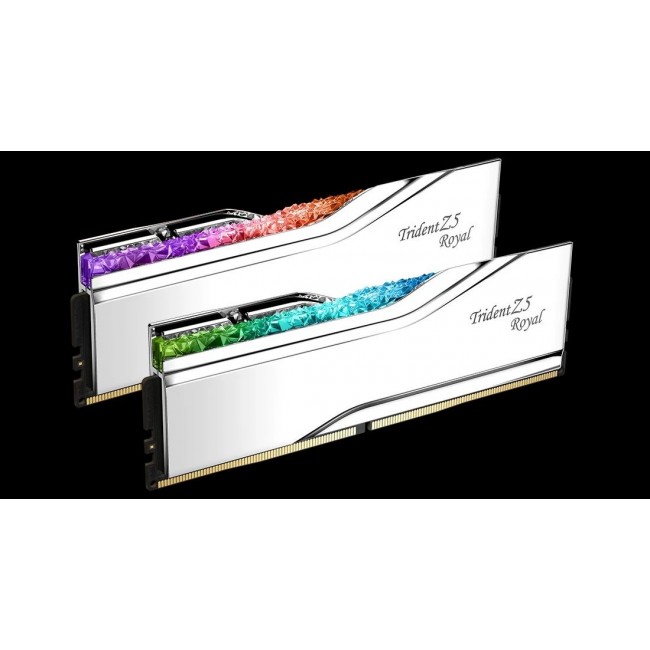 G.Skill Trident Z5 Royal Neo F5-6000J2836G32GX2-TR5NS memory module 64 GB 2 x 32 GB DDR5 6000 MT/s G.Skill Trident Z5 Royal Neo F5-6000J2836G32GX2-TR5NS memory module 64 GB 2 x 32 GB DDR5 6000 MT/s