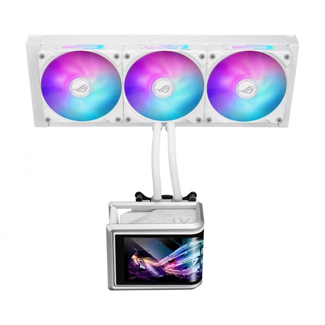ASUS ROG Ryuo IV SLC 360 ARGB White Edition Processor All-in-one liquid cooler 12 cm ASUS ROG Ryuo IV SLC 360 ARGB White Edition Processor All-in-one liquid cooler 12 cm