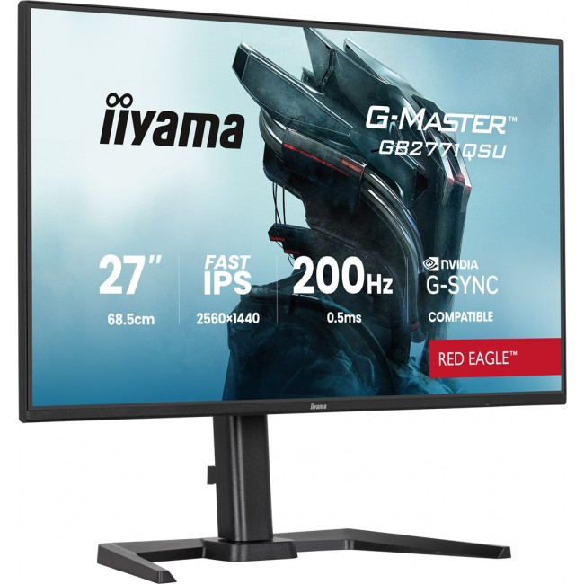 iiyama G-MASTER GB2771QSU-B1 computer monitor 68.6 cm (27 iiyama G-MASTER GB2771QSU-B1 computer monitor 68.6 cm (27