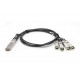 Digitus 40G QSFP+ to 4XSFP+ Direct Attach Cable 1m