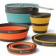 SEA TO SUMMIT Frontier UL ultra-light folding pot set for 2 people/5 pieces