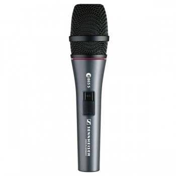 Sennheiser E865-S - supercardioid condenser vocal microphone, version with on/off switch