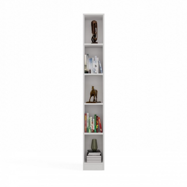 R25 WHITE BOOKCASE