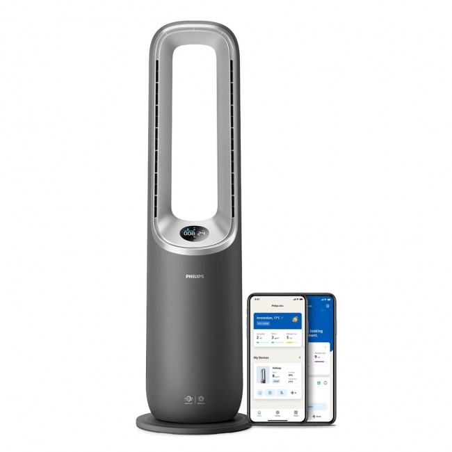 Philips AMF870/15 air purifier 70 m 46 dB 2200 W Silver, Grey Philips AMF870/15 air purifier 70 m 46 dB 2200 W Silver, Grey