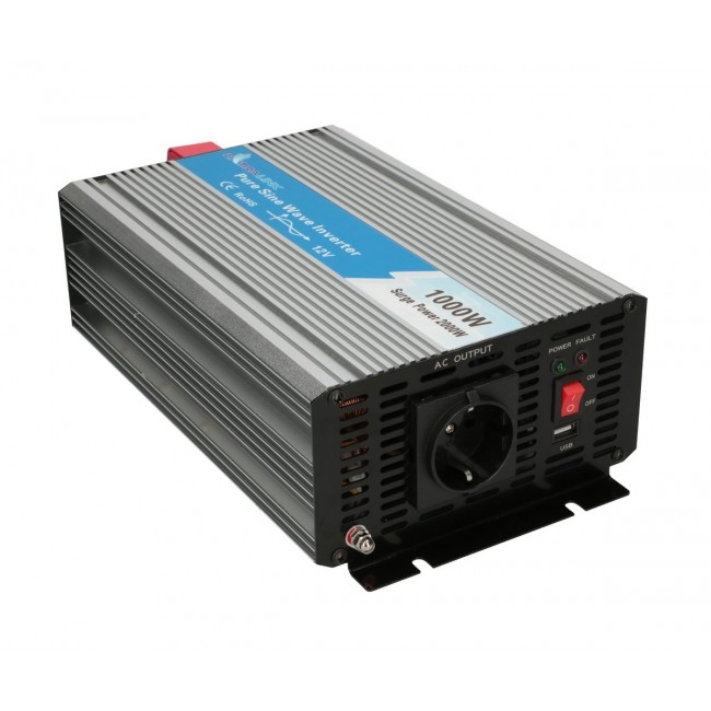Extralink OPIP-1000W | Voltage converter | 12V - 230W, 1000W, pure sine Extralink OPIP-1000W | Voltage converter | 12V - 230W, 1000W, pure sine