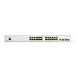 Cisco Catalyst 1200-24FP-4G Smart Switch, 24 Port GE, Full PoE, 4x1GE SFP, Limited Lifetime Protection (C1200-24FP-4G)