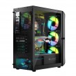 Logic PORTOS ARGB MINIDI USB 3.0 Case Black