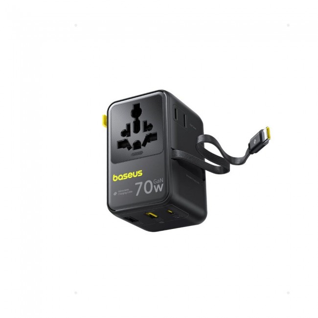 Baseus EnerCore CG11 Universal Black AC Fast charging Indoor