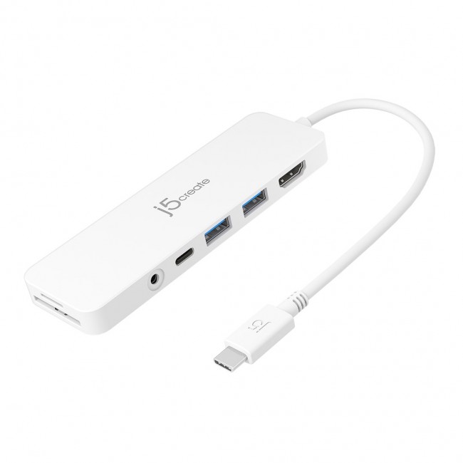 j5create JCD373-N USB-C Lightweight Multi Adapter