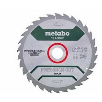 METABO CIRCULAR SAW BLADE HW/CT 216x30x30Z