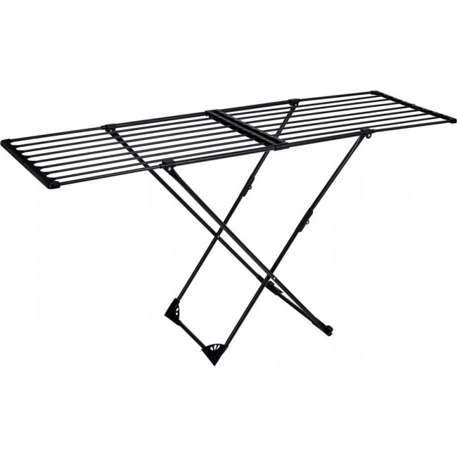 PROMIS CORTONA clothes dryer, telescopic, extendable, black PROMIS CORTONA clothes dryer, telescopic, extendable, black
