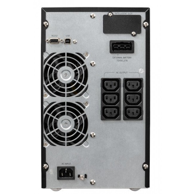 Eaton 9E 2000I uninterruptible power supply (UPS) Double-conversion (Online) 2 kVA 1600 W 6 AC outlet(s)