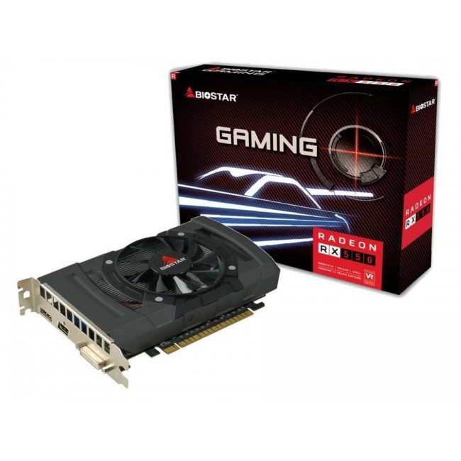 Biostar Radeon RX550 AMD Radeon RX 550 4 GB GDDR5 Biostar Radeon RX550 AMD Radeon RX 550 4 GB GDDR5