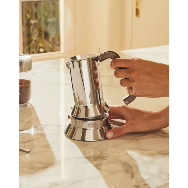 Alessi 9090 Moka pot 0.3 L Stainless steel Alessi 9090 Moka pot 0.3 L Stainless steel